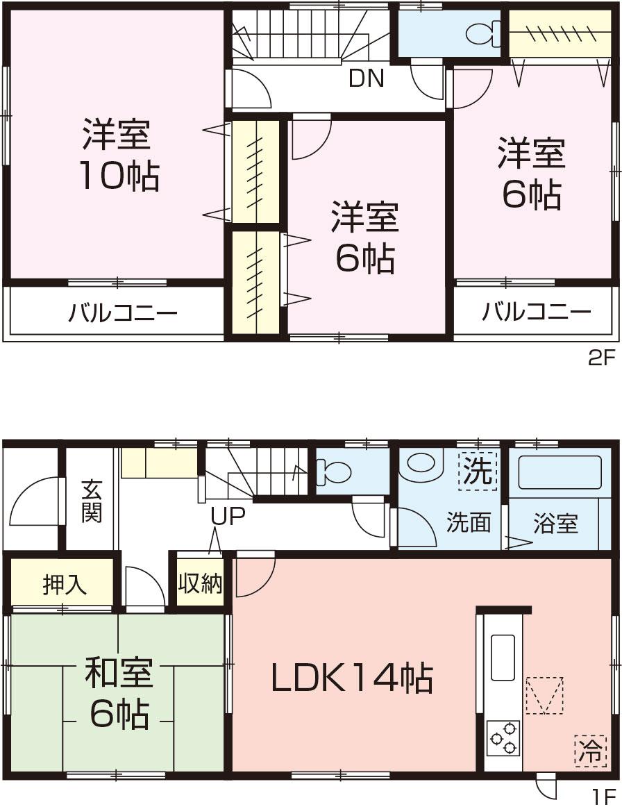 Floor plan. All nine buildings sale development subdivision new construction