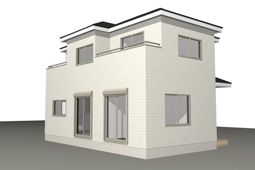 Rendering (appearance). Atsugi hot water number 3 ・ Building 2 Price: 2,880 yen (tax included) □ LDK16 Pledge  □ Japanese-style room 6 quires □ Western-style 8.75 Pledge  □ Western-style 6 Pledge □ Western-style 6 Pledge □ WIC2 Pledge  □ 4LDK + WIC