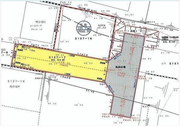 Compartment figure. Land price 14.5 million yen, Land area 100.71 sq m