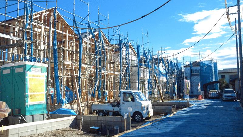 Local appearance photo. All 13 buildings development sale ・ Price consultation ・ Self-financing $ 0.00 ・ There expenses loan ・ Asahi Kasei power board 37 mm