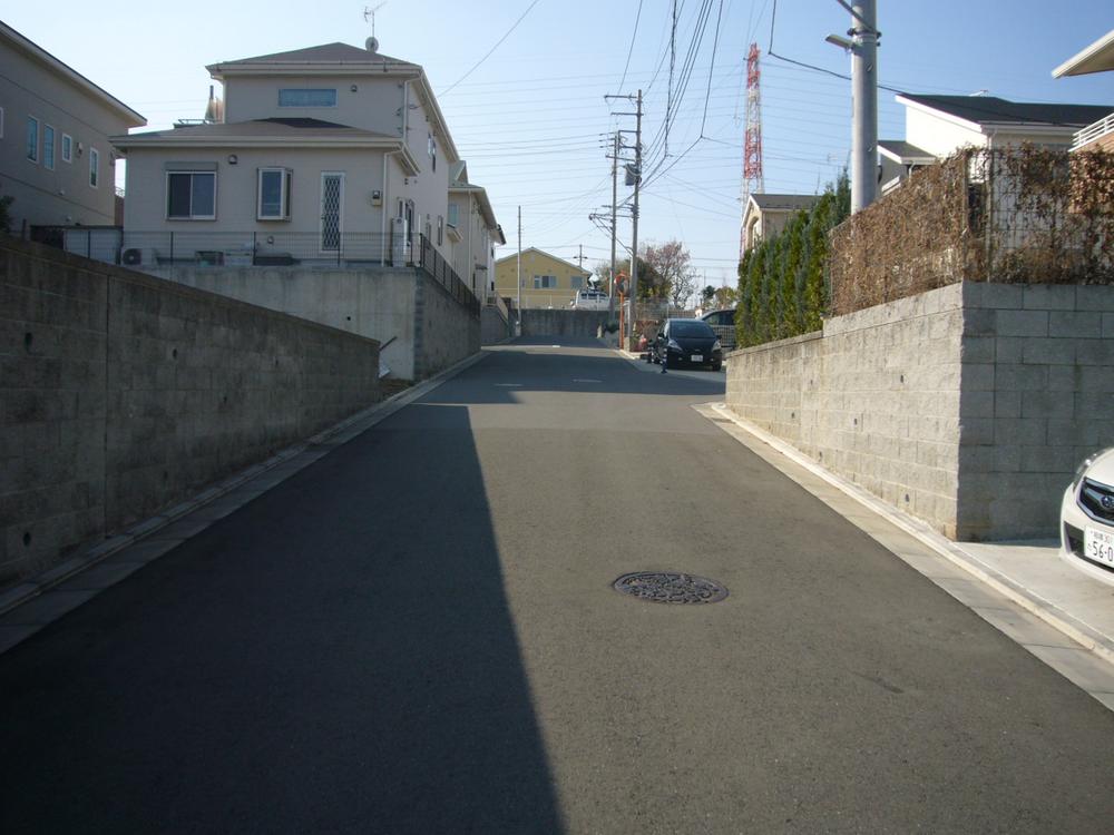 Local photos, including front road. Local (12 May 2013) shooting north 6M road