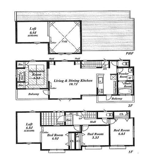 Floor plan. 33,800,000 yen, 2LDK, Land area 101 sq m , Building area 119.69 sq m floor plan