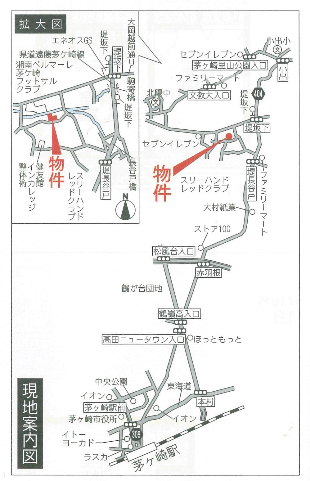 Local guide map