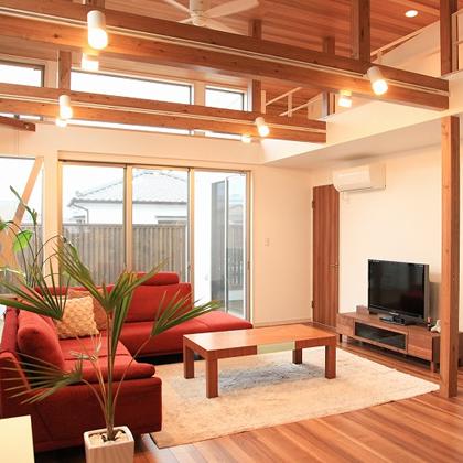 Building plan example (introspection photo). Example of construction (living)