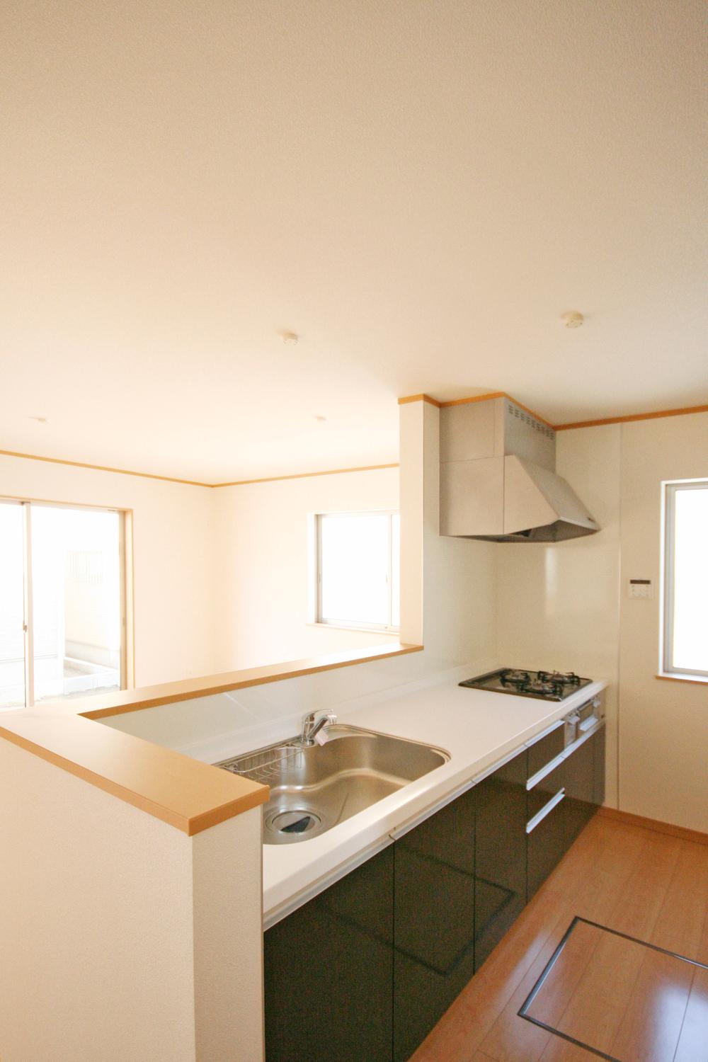 Same specifications photo (kitchen). Interior construction results