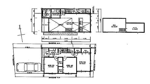 Floor plan. 34,800,000 yen, 3LDK, Land area 101 sq m , Building area 82.38 sq m
