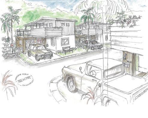 Building plan example (Perth ・ appearance). Reference example plan