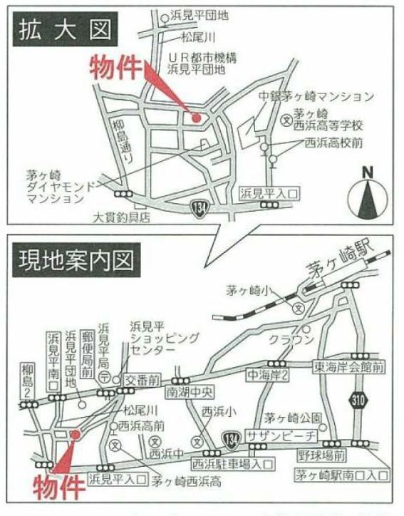 Local guide map