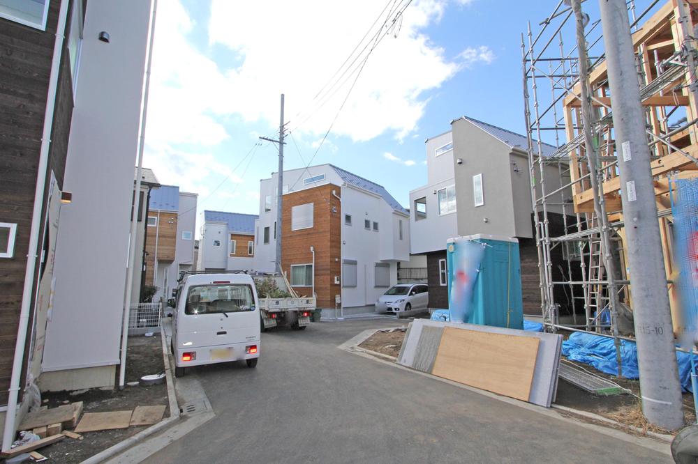 Local photos, including front road. State from Building C before local subdivision