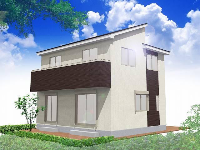 Rendering (appearance). A simple outer wall of the Square keynote, Combination shine the walls of the unique small-end product pattern. Hari division that take advantage of the vertical is, Let more complement the wall of accent. No.H Building.