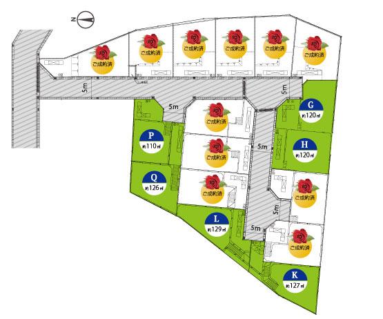 The entire compartment Figure. All 17 is a large subdivision of the household. Beautiful shaping land that contains the development road 5m.