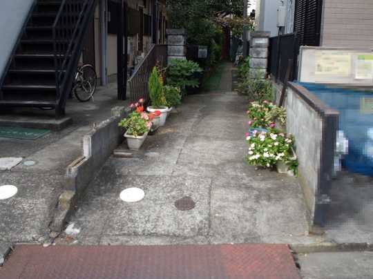 Local land photo. Frontage part