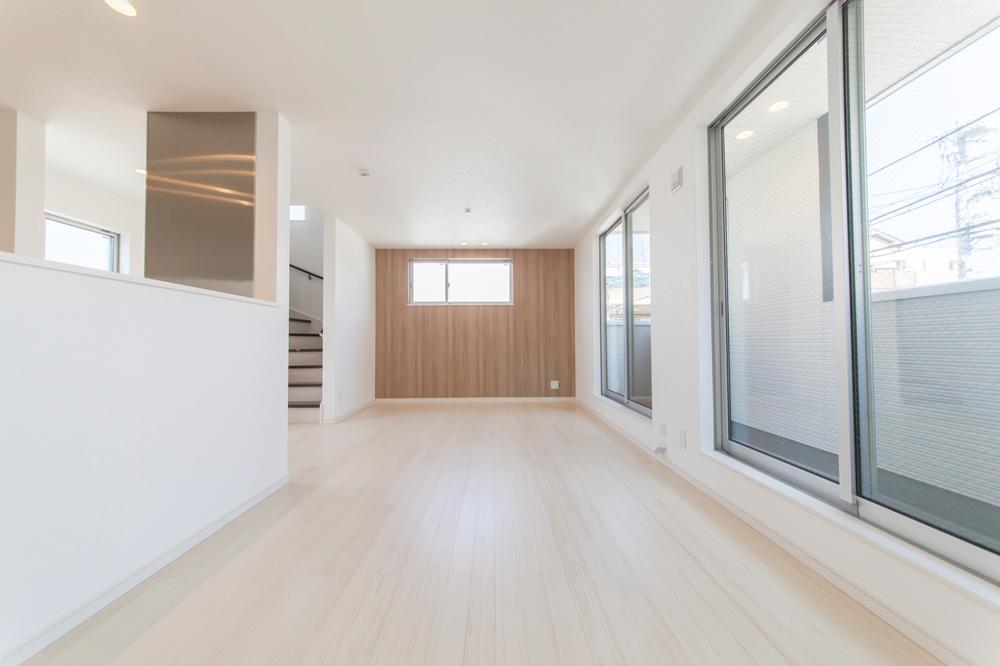 Building plan example (introspection photo).  [Our construction cases] Contract construction plan.