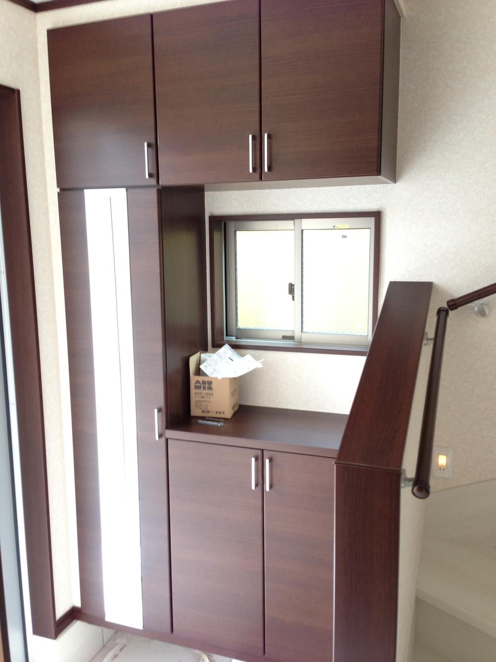 Entrance. The last example of construction