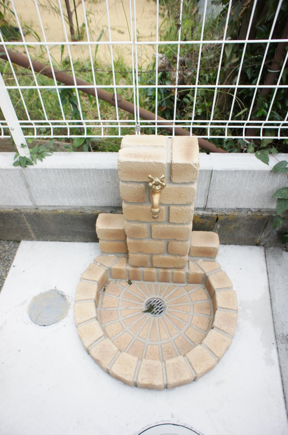 Other local. Convenient outside faucet!