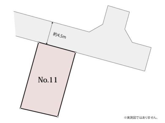 Compartment figure. Land price 17.8 million yen, Land area 100 sq m compartment view
