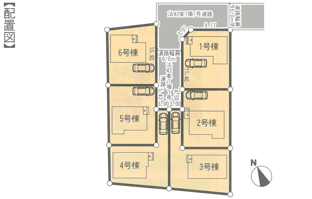 The entire compartment Figure. All sections 45 square meters super !! All six sections of up to 50 square meters