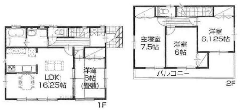 Floor plan. (Seongnam No3), Price 39,400,000 yen, 4LDK, Land area 110.47 sq m , Building area 99.15 sq m