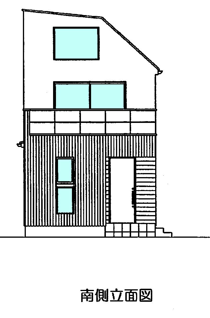Rendering (appearance). Building elevational view
