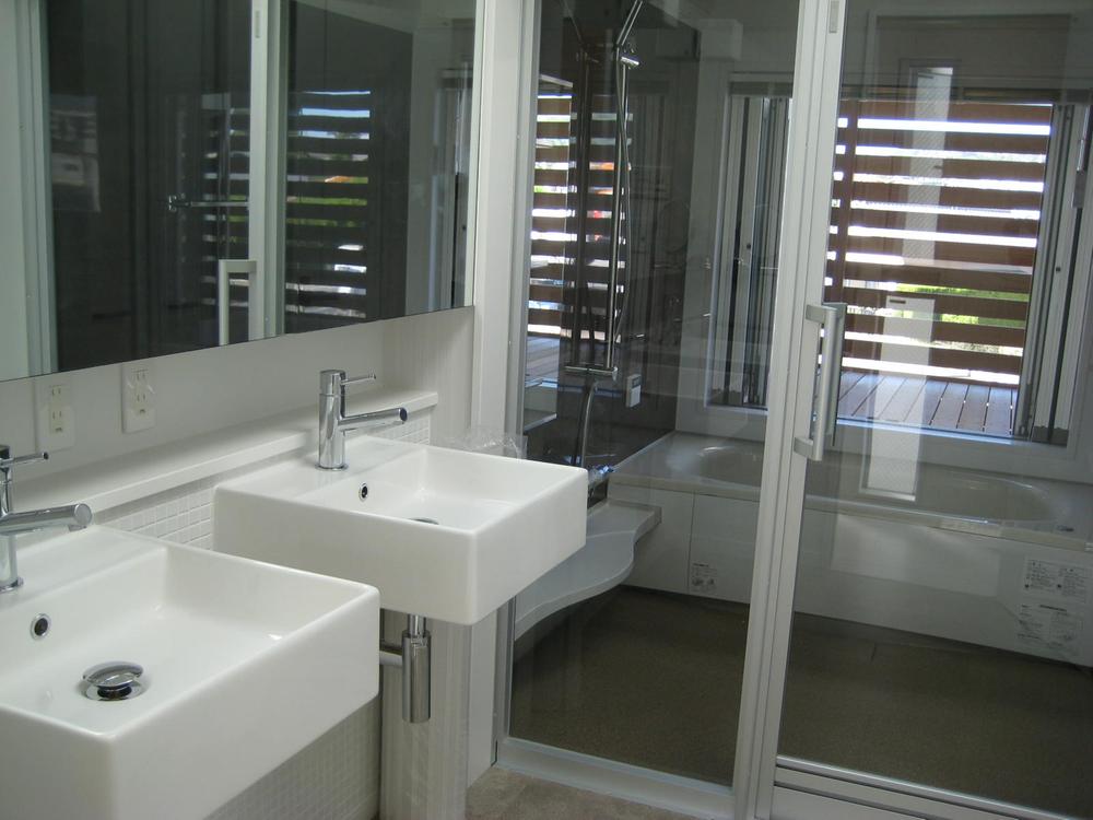 Building plan example (introspection photo). Convenient wash two