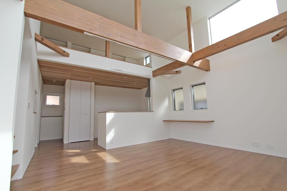 Building plan example (introspection photo). Example of construction There is a sense of open LDK