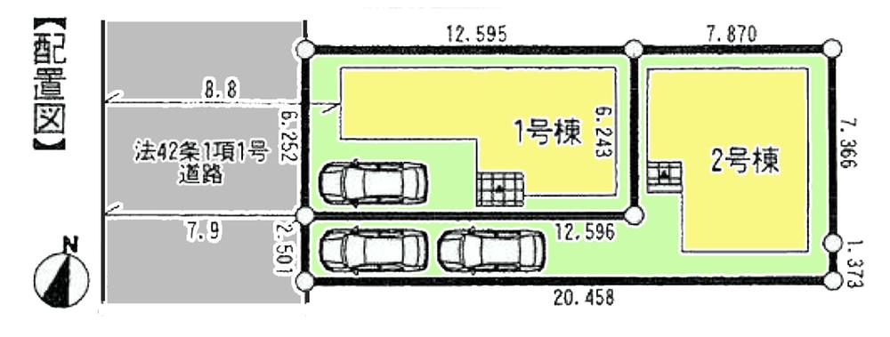 The entire compartment Figure. 1 Building: 78.69 sq m Building 2: 100.26 sq m