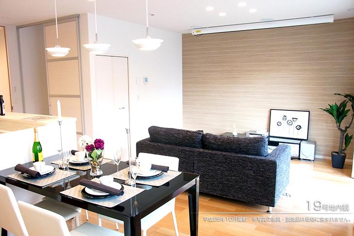 Living.  [No. 19 place] [Introspection Photo] 2013 October shooting  ※ Photos furniture ・ Furnishings are not included in the price. 