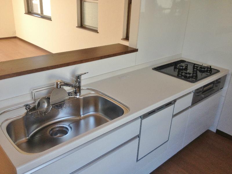 Kitchen. Also impetus conversation with family face-to-face kitchen!