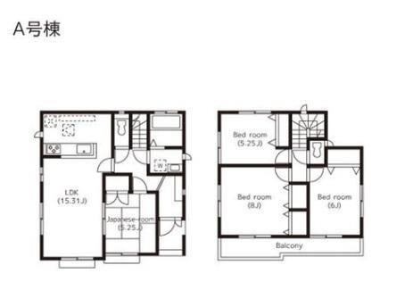 Floor plan. 37,800,000 yen, 4LDK, Land area 125.05 sq m , Building area 96.46 sq m