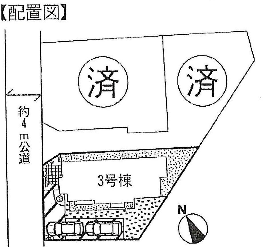 Compartment figure. 43,800,000 yen, 4LDK, Land area 146.59 sq m , Building area 100.19 sq m