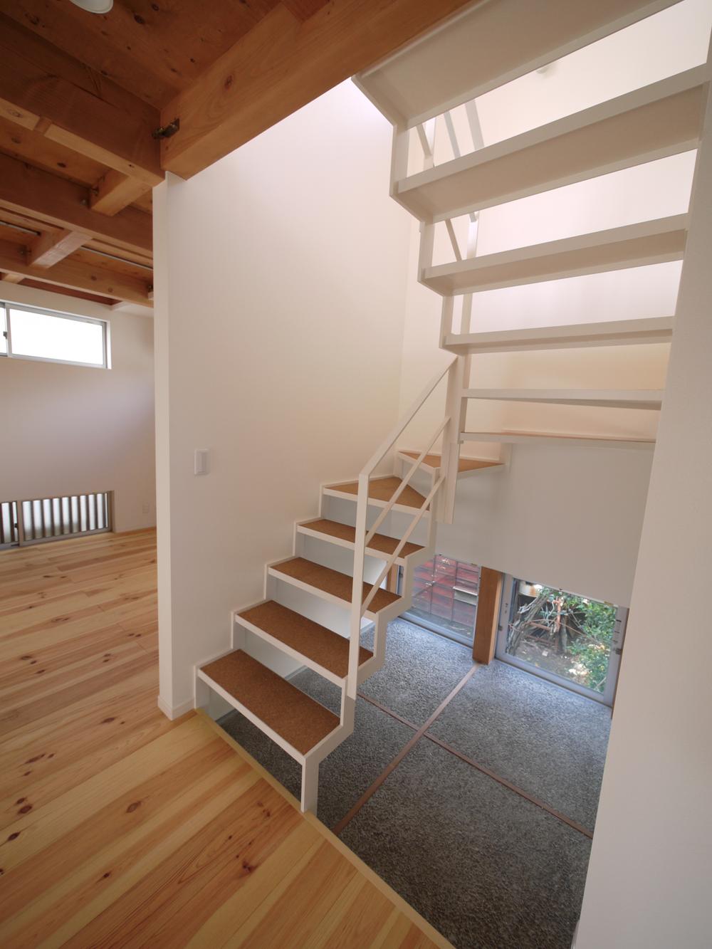 Other. H Building strip stairs