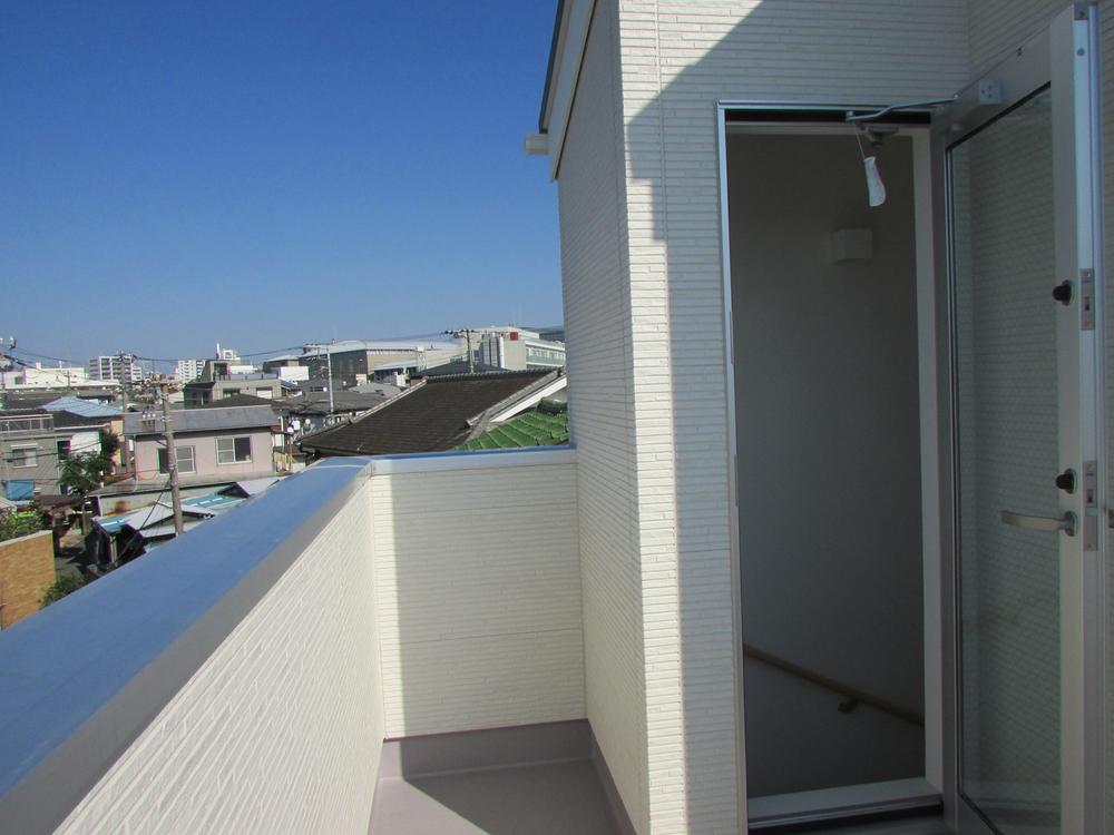 Balcony. Sky balcony