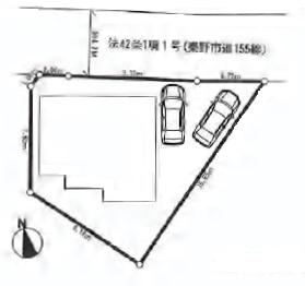 Compartment figure. 23.8 million yen, 4LDK, Land area 138.97 sq m , Building area 100.19 sq m