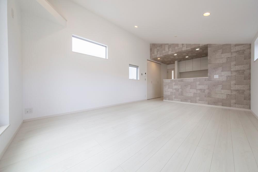 Building plan example (introspection photo).  [Our living example of construction] Please feel free to contact us