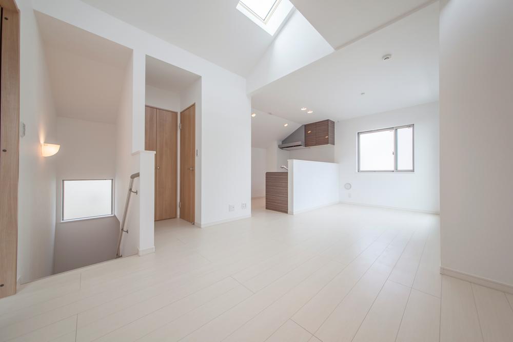 Building plan example (introspection photo).  [Our living example of construction] Contract construction plan ☆