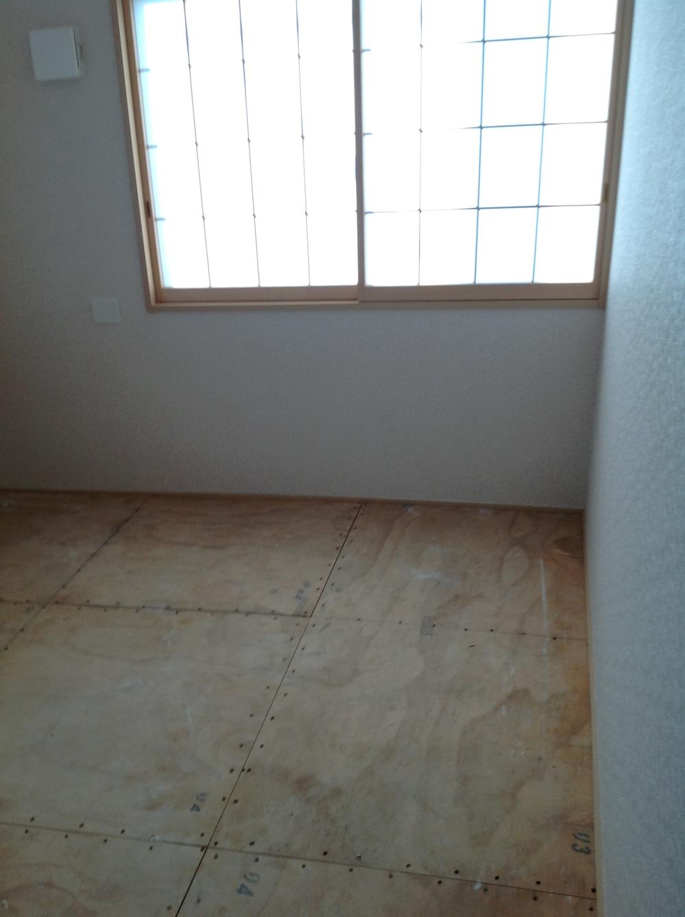 Non-living room. Japanese-style room (before completion) (08 May 2013) Shooting