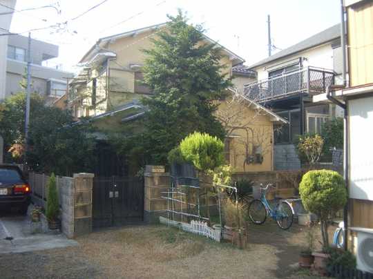 Local land photo. appearance. Site area of ​​about 50 square meters.  2013 December shooting.