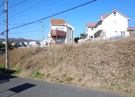 Local land photo. Hiratsuka Hinataoka 1-chome land local