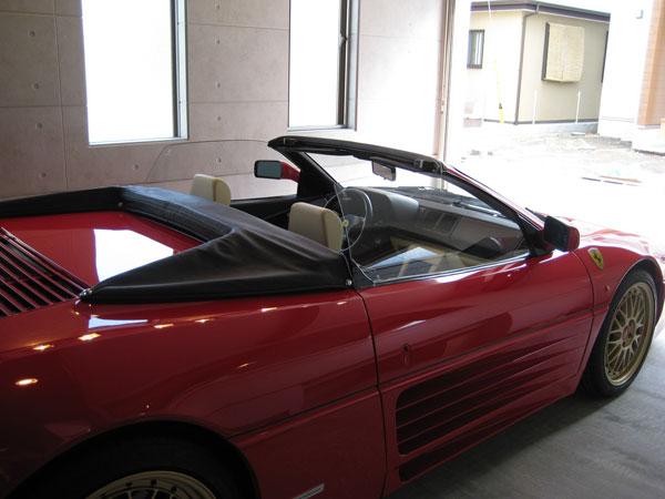 Building plan example (introspection photo). In the garage