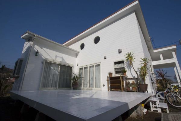 Building plan example (exterior photos). The newly built single-family free design house! 