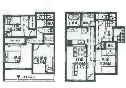 Floor plan. (1), Price 39,900,000 yen, 4LDK, Land area 159.01 sq m , Building area 97.5 sq m