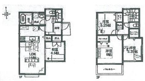 Floor plan. (4), Price 28.5 million yen, 4LDK, Land area 110.45 sq m , Building area 93.78 sq m