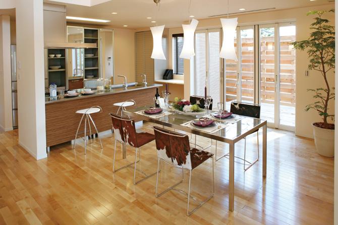 Model house photo. Model house