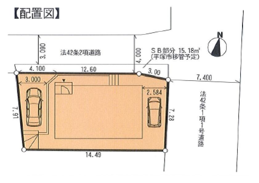 Compartment figure. 25,800,000 yen, 3LDK + S (storeroom), Land area 117.45 sq m , Building area 93.96 sq m