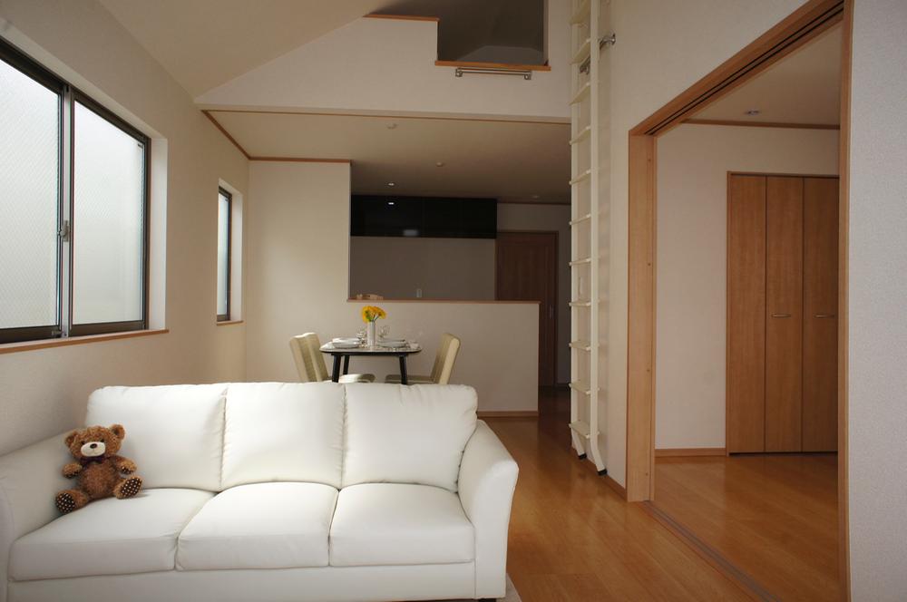 Building plan example (introspection photo). Example of construction