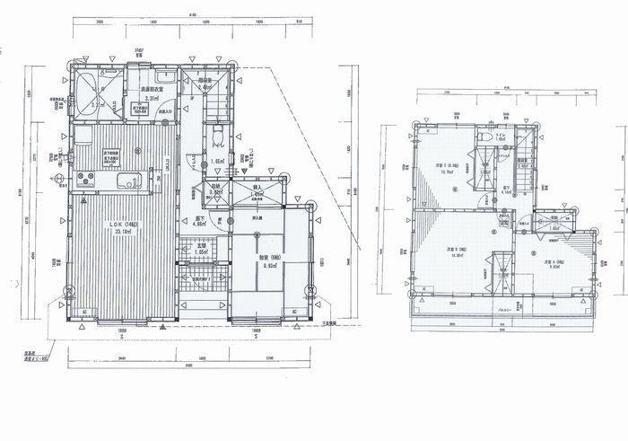 Floor plan. (3 Building), Price 22,800,000 yen, 4LDK, Land area 120.12 sq m , Building area 101.84 sq m