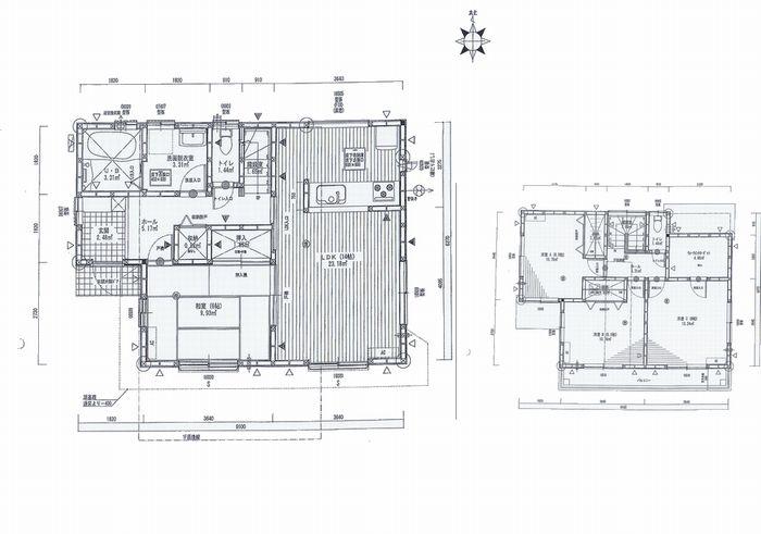 Floor plan. (Building 2), Price 23.8 million yen, 4LDK, Land area 110.19 sq m , Building area 103.5 sq m