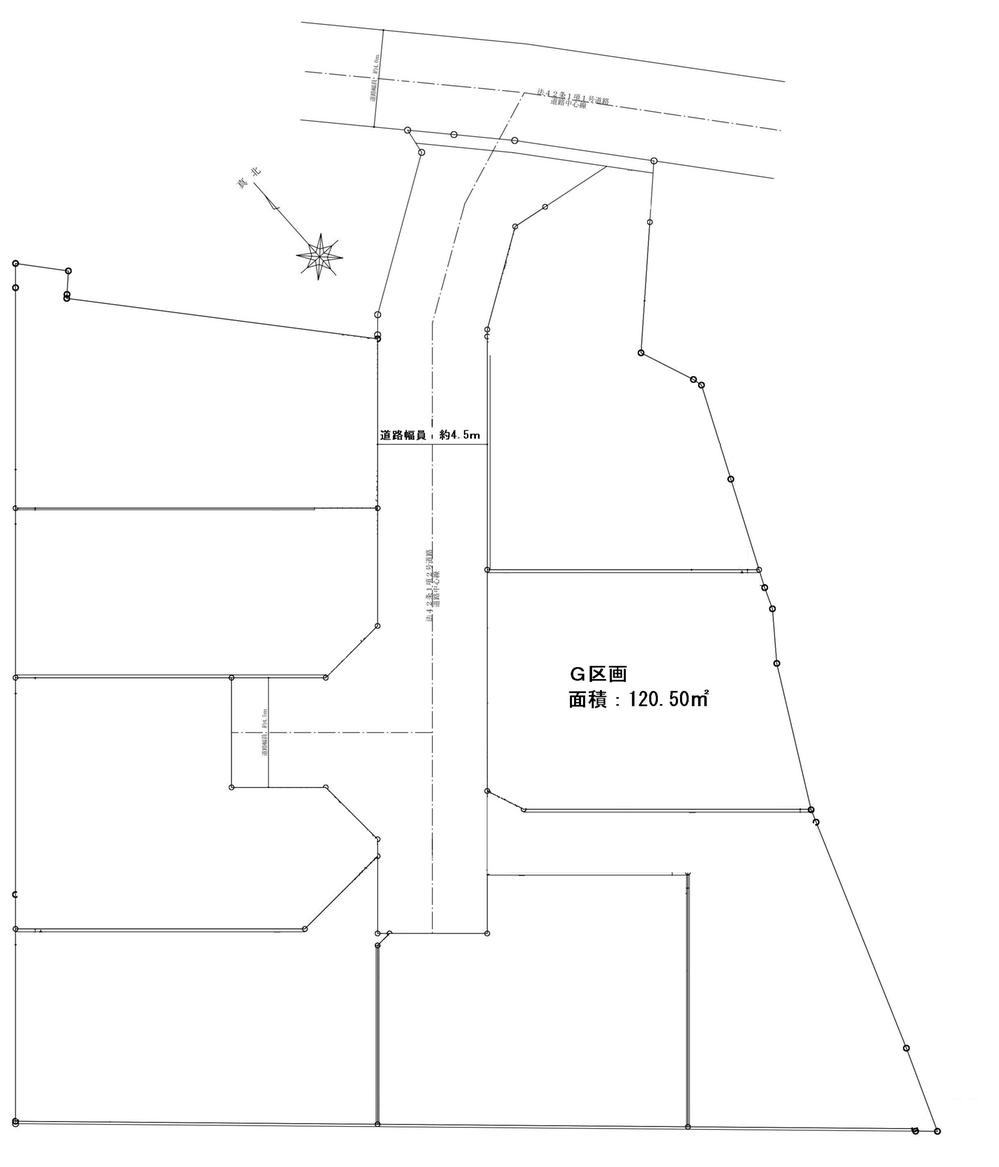 Compartment figure. Land price 13.6 million yen, Land area 120.5 sq m