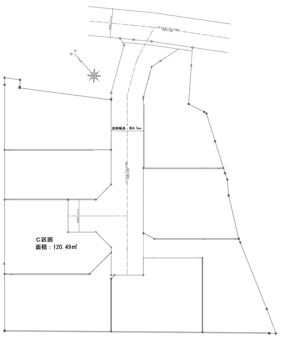 Compartment figure. Land price 12.2 million yen, Land area 120.49 sq m