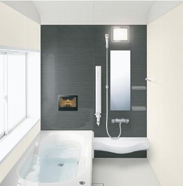 Bathroom. Example of construction